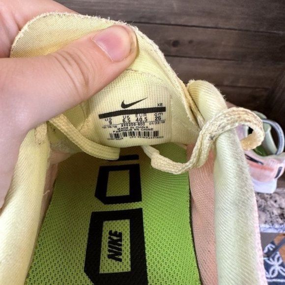 Womens Nike Air Zoom Pegasus 36 Just Do It Crimson Athletic Running Shoes 9 M - Picture 6 of 6